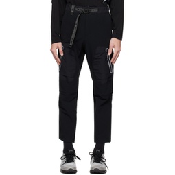 Black Belted Trousers 232817M191008