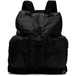 Black Patch Backpack 232828M166001