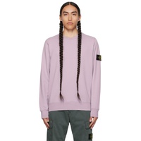 Purple Crewneck Sweatshirt 232828M204003