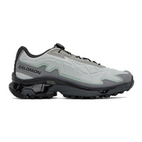 Gray & Silver XT-Slate Advanced Sneakers 232837F128025