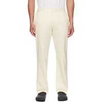 Off-White Pull-On Trousers 232875M191000