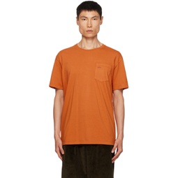 Orange Pocket T-Shirt 232876M213023