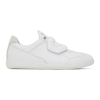 White Shard Strap Sneakers 232891M237001