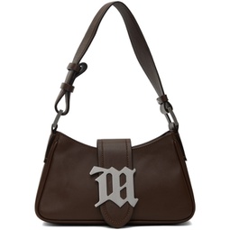 Brown Small Plaque Bag 232937F048018
