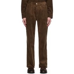 Brown Carpenter Trousers 232965M191001