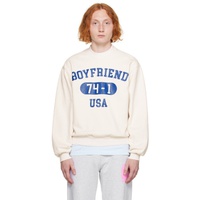 Off-White Boyfriend Sweatshirt 232978M204001