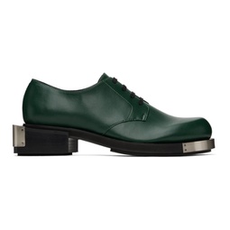 Green Lace-Up Derbys 232979M225000