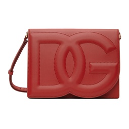 Red DG Logo Crossbody Bag 241003F048006