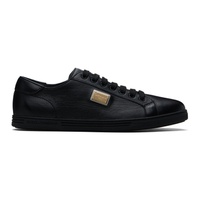Black Saint Tropez Calfskin Sneakers 241003M237000