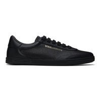 Black Saint Tropez Calfskin Sneakers 241003M237033