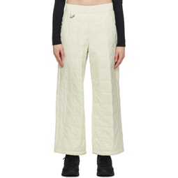 Off-White Quilted Trousers 241011F087003