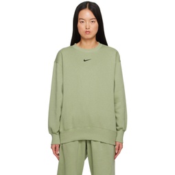 Green Phoenix Sweatshirt 241011F098009