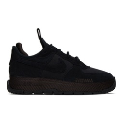 Black Air Force 1 Wild Sneakers 241011F128058