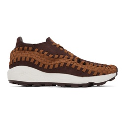 Brown Air Footscape Woven Sneakers 241011F128141