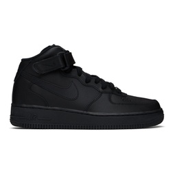 Black Air Force 1 Mid 07 Sneakers 241011M236039