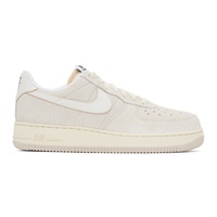 Taupe Air Force 1 07 Sneakers 241011M237021