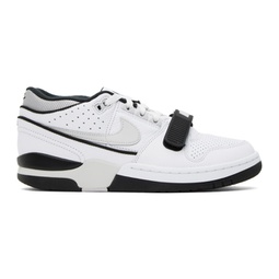 White & Gray Air Alpha Force 88 Sneakers 241011M237072