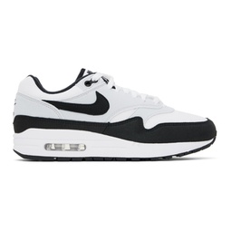 White & Black Air Max 1 Sneakers 241011M237125