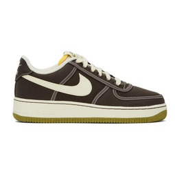 Brown Air Force 1 07 Sneakers 241011M237177
