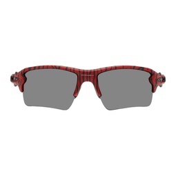 Red & Black Flak 2.0 XL Sunglasses 241013M134005