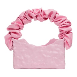 SSENSE Exclusive Pink Signature Baguette Bag 241016F048000