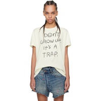 Off White Dont Grow Up T-Shirt 241021F110002