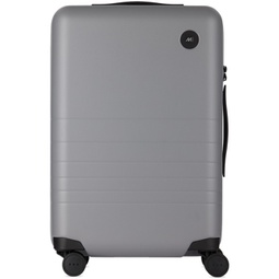 Gray Carry-On Plus Suitcase 241033M173013