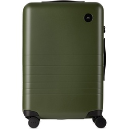 Green Carry-On Plus Suitcase 241033M173016