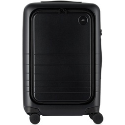 Black Carry-On Pro Plus Suitcase 241033M173030