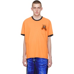 Orange With My Friend T-Shirt 241038M213007