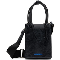 Black Mini Shopping Shoulder Bag 241039F048001