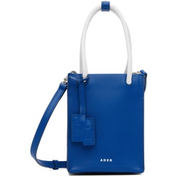 Blue Small Shopper Bag 241039F048007
