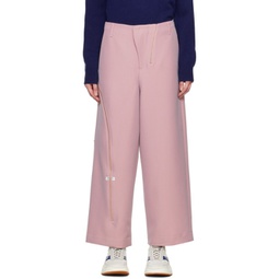 Pink Fraven Trousers 241039F086007