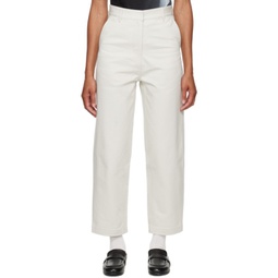 Off-White Significant Cropped Trousers 241039F087008