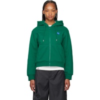 Green Significant TRS Tag Hoodie 241039F097009