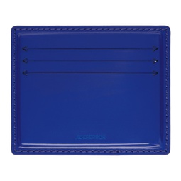 Blue Bursa Card Holder 241039M163001