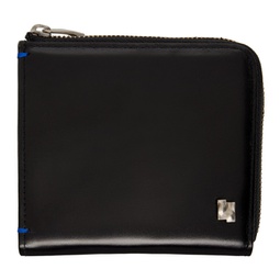 Black Significant TRS Tag Wallet 241039M164004