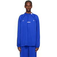 Blue Siz Long Sleeve T-Shirt 241039M213035