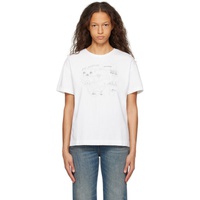 White Mica City T-Shirt 241055F110010