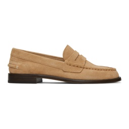 Tan Carter Loafers 241055F121007