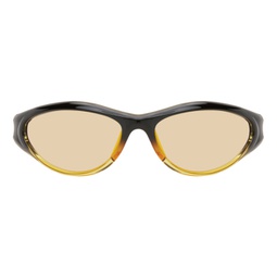 Black & Yellow Angel Sunglasses 241067F005052