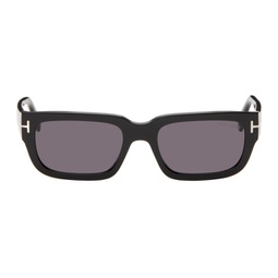 Black Ezra Sunglasses 241076M134037
