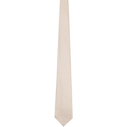Off-White Solid Tie 241076M158007