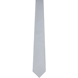 Gray Solid Twill Tie 241076M158008