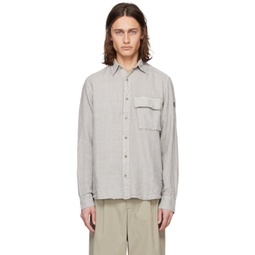 Gray Scale Shirt 241084M192003