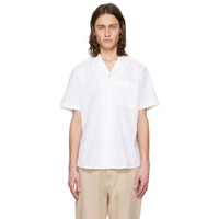 White Relaxed-Fit Shirt 241084M192012