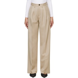 Taupe Carrie Trousers 241092F087009