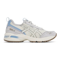 Gray & Off-White Gel-1090V2 Sneakers 241092F128011