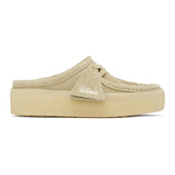 Beige Wallabee Cup Lo Loafers 241094F120003
