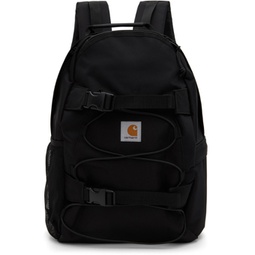 Black Kickflip Backpack 241111M166005